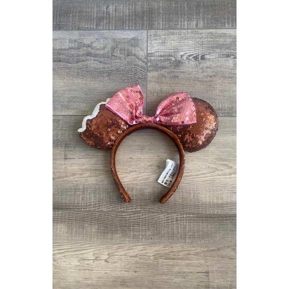 Disney Accessories Disneyland Chocolate Ice Cream Minnie Ears